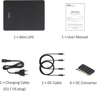 SAI Mini UPS para Routers, Cámaras, Modems NUEVO