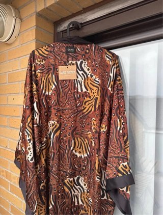 Kimono Aire Retro Animal Print Talla Única