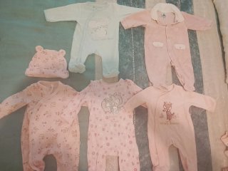 Lote Pijamas Bebé Niña