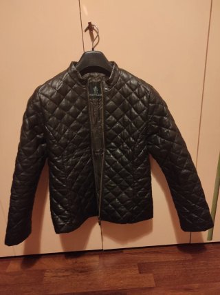 Giacca Moncler donna originale marrone