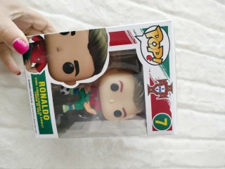 Pop! Ronaldo 7 Portugal em embalagem selada