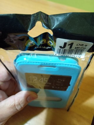 CUSTODIA A LIBRO PER SMARTPHONE SAMSUNG GALAXY J1