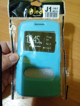 CUSTODIA A LIBRO PER SMARTPHONE SAMSUNG GALAXY J1