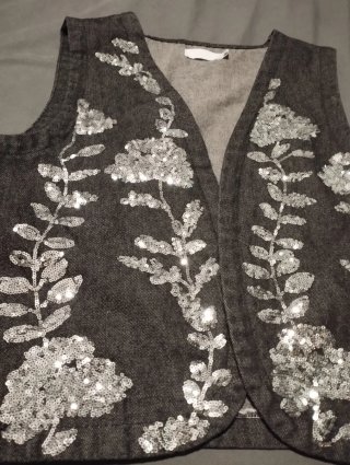 Chaleco vaquero con Pedrería