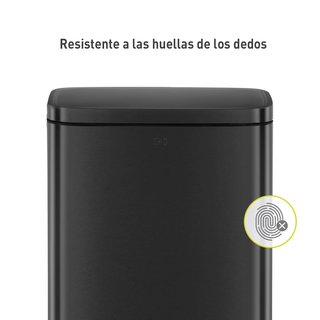 EKO cubo basura cocina acero inoxidable