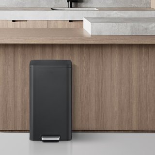 EKO cubo basura cocina acero inoxidable