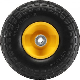 Rueda de Neumático Sólido PU Sin Desinflado 2-Pack 25.4 cm 181.4 kg