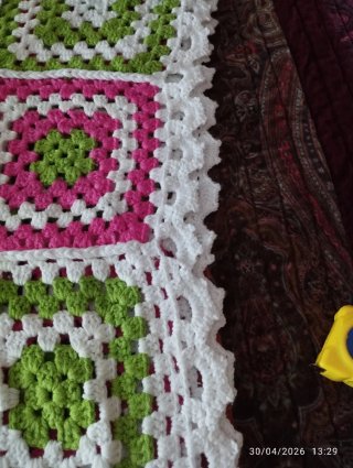 Colcha Cuna Crochet