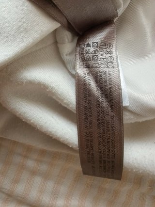 Top Uterqüe blanco sin mangas