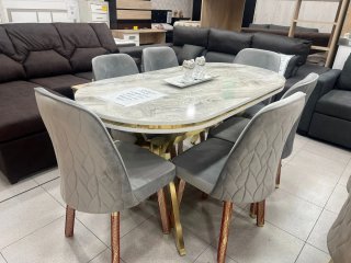 Mesa de comedor con 6 sillas