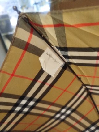 Paraguas Burberry Beige Plegable