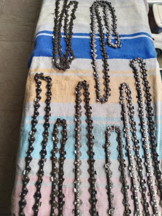 Lote Cadenas Motosierra Varias Medidas