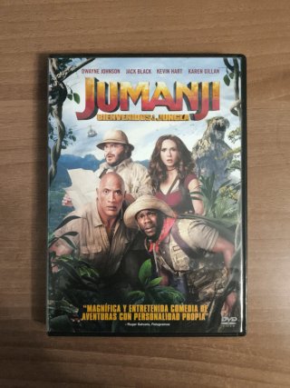 DVD Jumanji: Bienvenidos a la Jungla