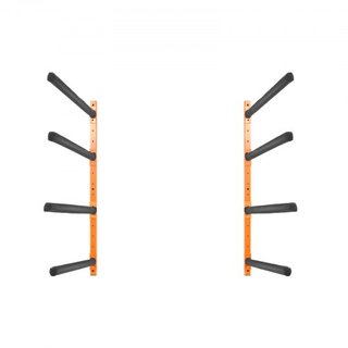 Soporte de Kayak de Pared, Soportes de Kayak Montados en la Pared para 4 Kayaks, Soportes de Almacenamiento de Kayak con Brazos Ajustables y Acolchados, Colgador de Kayak de 181.4 kg para Garaje I...