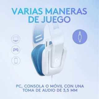 Logitech G auriculares gaming con micrófono