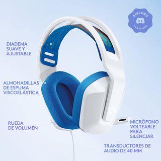 Logitech G auriculares gaming con micrófono