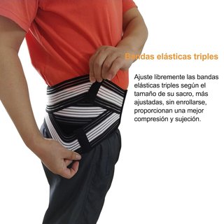 Paskyee cinturón soporte ciática y espalda