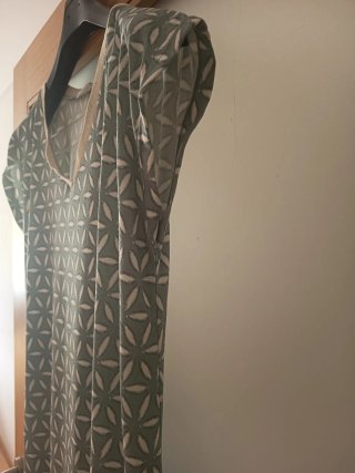 Vestido de verão estampado