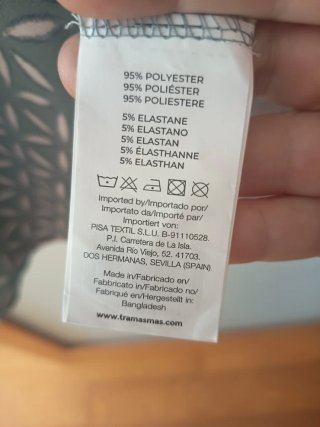 Vestido de verão estampado