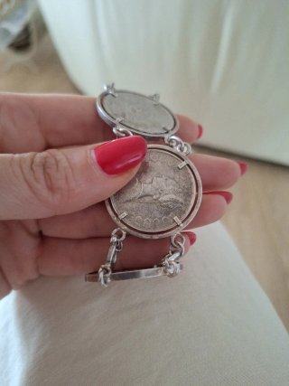 Bracciale Argento Caravelle Anni '60
