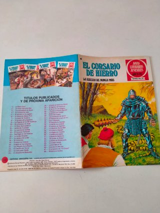 NÚMERO 37 EL CORSARIO DE HIERRO JOYAS BRUGUERA