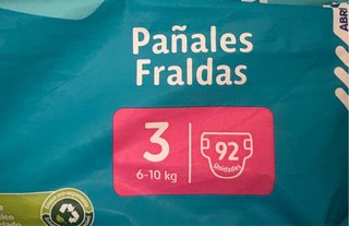 Pañales Lupilu Talla 3 (74 unidades)