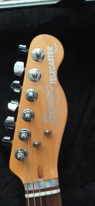 FENDER THINLINE TELECASTER SQUIRE MASTER SERIES.