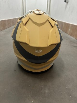 Casco Nox Talla XS Color Tierra Seminuevo