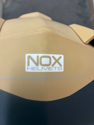 Casco Nox Talla XS Color Tierra Seminuevo