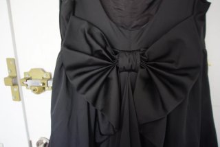 Vestido Negro Estilo Baby-Doll