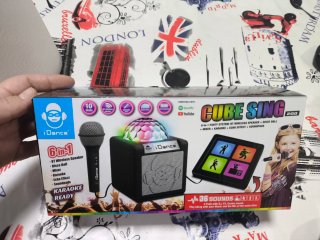 iDance Cube Sing 200 Karaoke con Altavoz Bluetooth