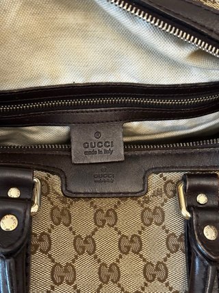 Borsa Gucci Beige/Marrone