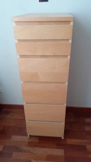 Cajonera Ikea Madera Clara
