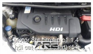 motor 1.4 hdi 8ht dv4td Citroen C1 diesel