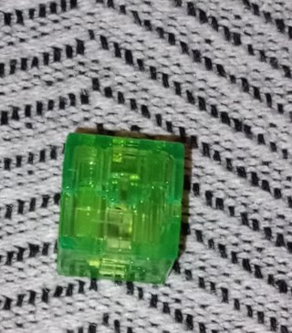 Bloque Kinder Minecraft Verde