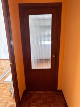 Puertas de interior de madera con cristal 72,5 cm