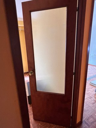 Puertas de interior de madera con cristal 72,5 cm