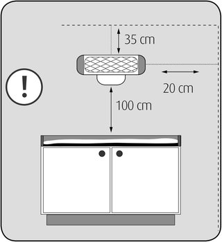 reer calefactor eléctrico interior instalable