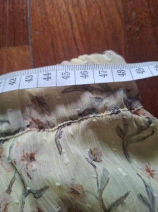 Falda larga boho floral