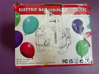 Inflador Eléctrico Globos Doble Boquilla
