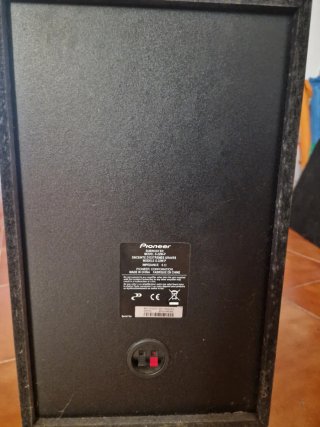 Subwoofer Pioneer S-22wp Negro