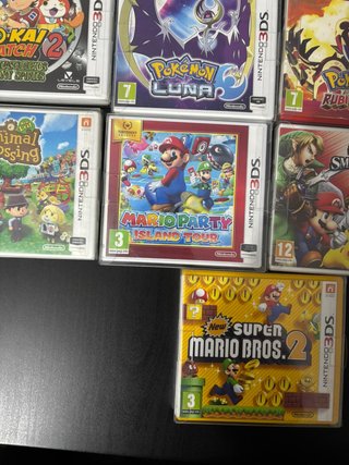 Pack 10 Juegos Nintendo 3DS