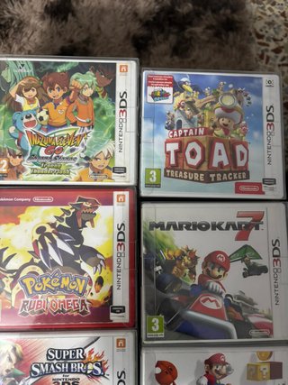 Pack 10 Juegos Nintendo 3DS