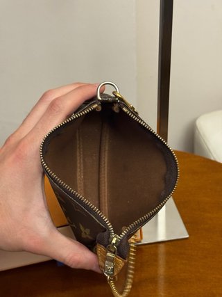 Pochette Louis Vuitton monogram marrone