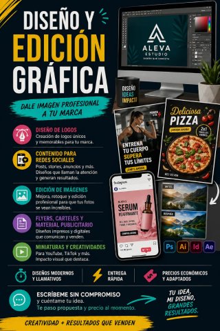 Diseño y Edición Gráfica – Dale imagen profesional