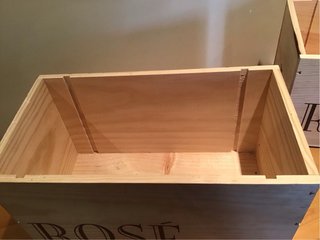 2 Cajas de Madera para almacenaje, manualidades