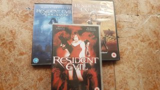 Lote 3x DVD Resident Evil Terror