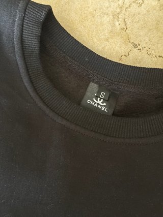 Felpa Chanel Nera Taglia S