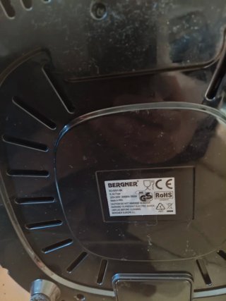 Freidora de Aire Bergner BG-50041