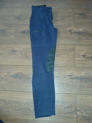 Pantalones de equitación azul